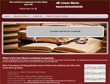 Tablet Screenshot of music4woodwinds.com